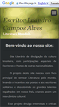 Mobile Screenshot of escritor-leandro-campos-alves.com