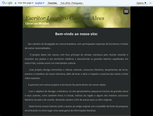 Tablet Screenshot of escritor-leandro-campos-alves.com